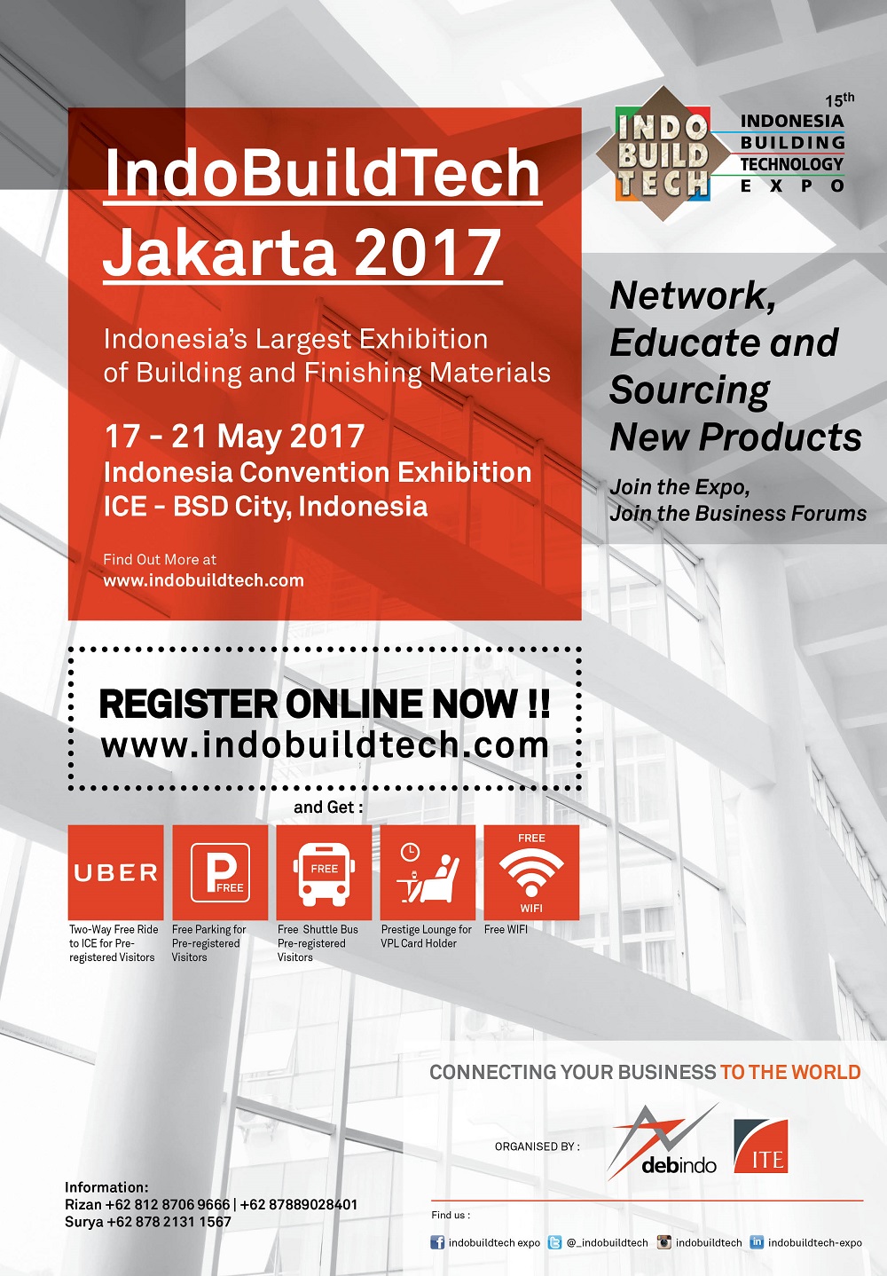 Indobuildtech Expo Jakarta 2017 - Pameran Interior dan ...